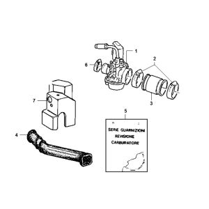 Vergaser Piaggio Typhoon 98-2005 2-Takt
