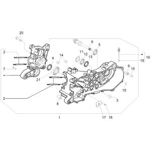 Carter Piaggio New Fly 4-Takt-4-Ventil