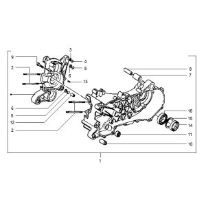 Carter Gilera Runner 98-2005 2-Takt