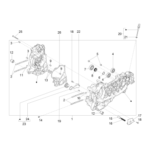 CARTER Piaggio Beverly 300 4T 4 V HPE ABS E5 2021-2022 (EMEA)