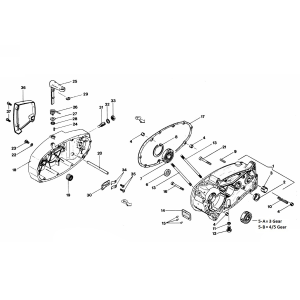 Carter - Kupplungsdeckel Zundapp C50 Sport 529-010
