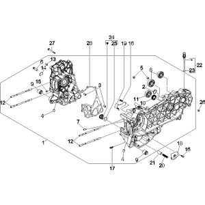 Fuhrmann Vespa GTS 250 dh 2005-2016 (ohne ABS)