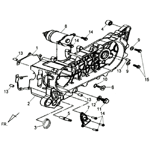 Corbelgehäusedeckel - Adjuster Sym Allo (WH871) champagnerfarben