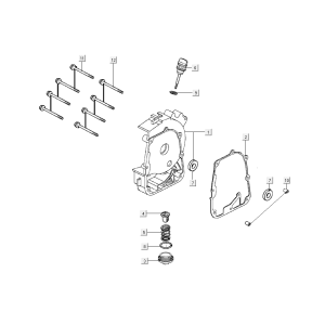 Kartellabdeckung Rechts Kymco Super8 Street 50i E4 Matt Schwarz