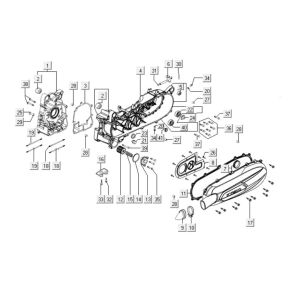 Kurbelgehäuseteile Kymco Downtown 125i