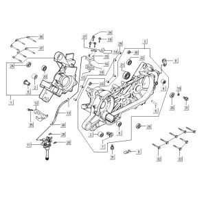 Ölpumpe Kymco Yup 2t Wechselstrom klassisch grün