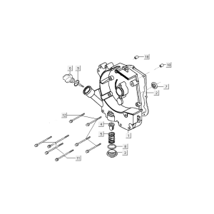 Sumpf Kymco Agility Delivery 4-Takt euro4 schwarz