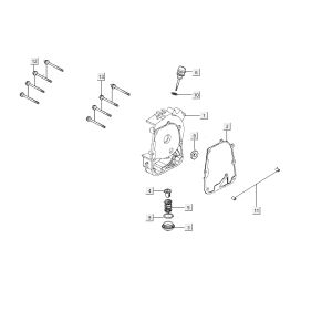 Sump Kymco City 16' 4-Takt schwarz