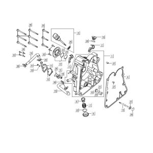 Kurbelgehäuse rechts Kymco Grand Dink 250cc
