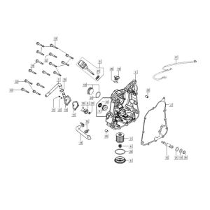 Sumpf rechts Kymco Gti 300i