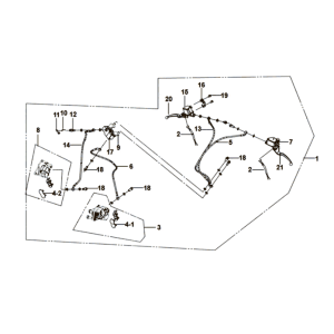CBS Bremssystem Sym Symphony ST 125I E4