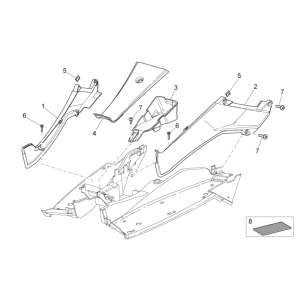 Zentralkörper I Aprilia SR 50 H2O dH+Vergaser 2004-2009