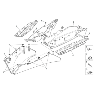 Zentralkörper II Aprilia SR 50 H2O dH+Vergaser 2004-2009