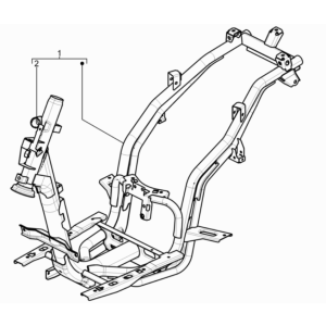 Piaggio Typhoon 50 2-Takt-Rahmen Euro 3 2011