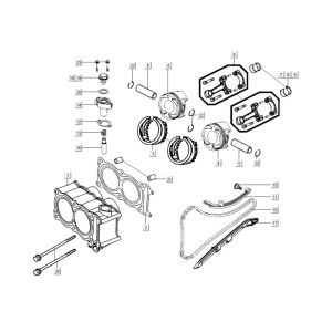 Zylinder Kymco Myroad 700i