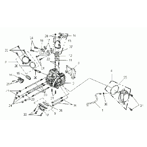 Zylinderkopf SYM VS 125 Euro3