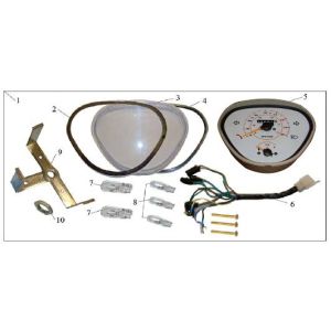 Cockpit-Teller AGM GT Champagner