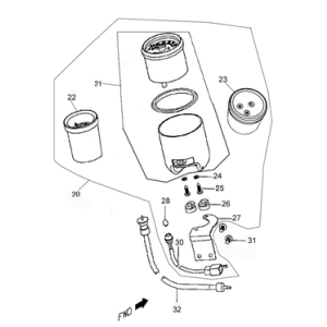 Cockpit-Teller AGM New Flash braun