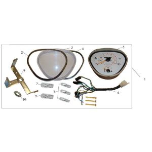 Cockpittheke China LX weiß