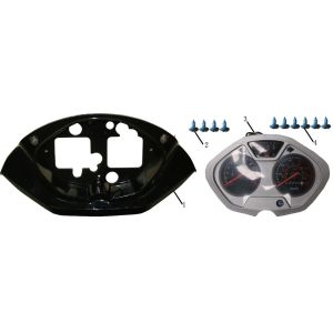 Cockpit-Teller China Touring blau