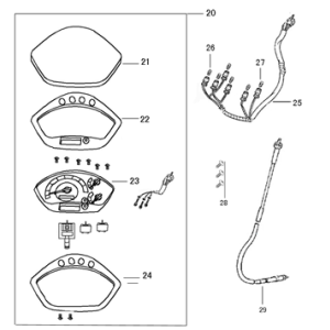 Cockpit-Teller Rover GT mattgrün