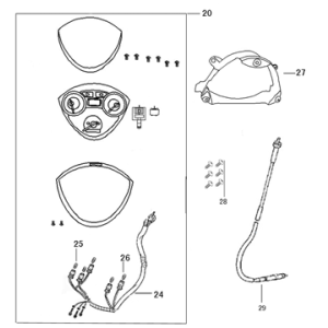 Cockpit-Teller Vom Riva Sport flach matt-anthrazit