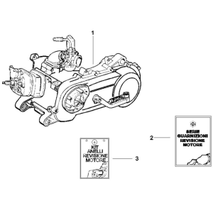Motor komplett Gilera Runner 50 SP 2010-2017
