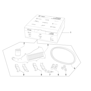 Komplettes Verschleiß- und Wartungsset Vespa GTS 300 (mit und ohne ABS)