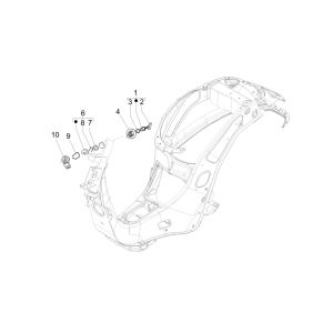 Vespa Primavera 4-Takt-3V-Zündschalter (Euro5-Einspritzung IGET)