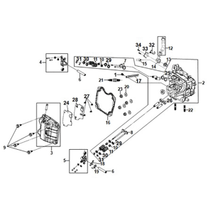 Cylinder head Sym ADX 125i ABS+ TCS E5 2023