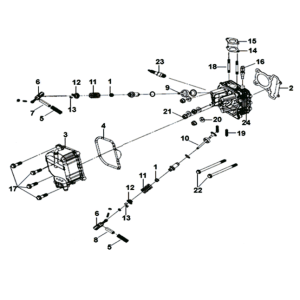 KPL Zylinderkopf. Sym Jet 14 125I E4