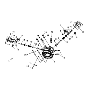 Zylinderkopf Kpl Sym Allo (WH871) champagner