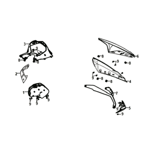 Armaturenbrett - Windschutzscheibe Sym Jet 14