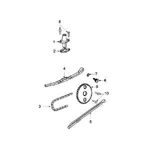 Verteilung Peugeot Kisbee RS Weiß
