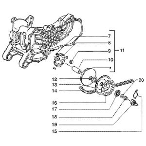 Variomatik Piaggio Liberty 4-Takt bis 2005