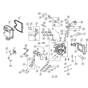 Zylinderkopf Kymco New Downtown 125I ABS
