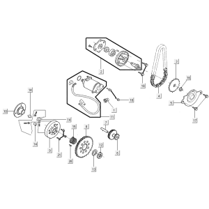 Anlasserölpumpe Kymco New Like 150I E4