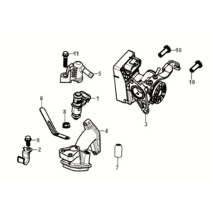 Sym Mio 50I E5 Steuergerätesatz