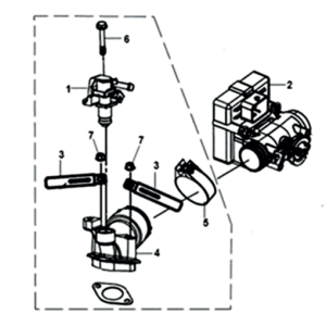 Sym Symphony ST 200I Steuergerätesatz