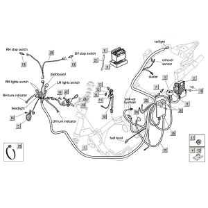 Elektrische Teile Aprilia Mojito Custom 2t (Piaggio-Motor) 2004 - 2010