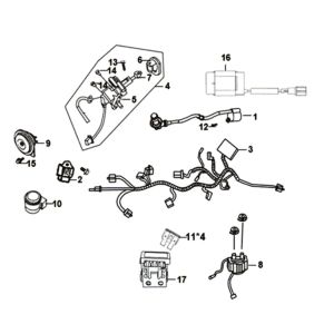 Elektrische Sektion Sym Symphony ST euro4