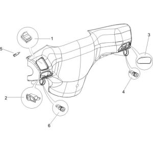Elektrische Teile 2 Piaggio Zip 2000 2-Takt AC