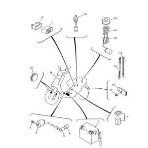Elektrische Teile 2 Yamaha Neos 2-Takt (2003 bis 2008)