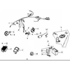 Elektrische Teile AGM Strada