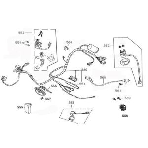 Elektroteile BTC Legend braun