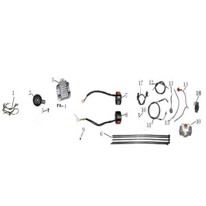 Elektrische Teile China Jet Ten 4 Takt