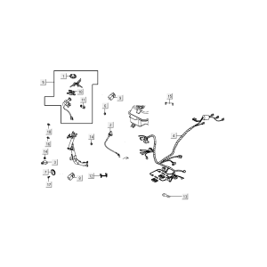 Elektrikteile Kymco Agility Delivery 4-Takt euro4 schwarz