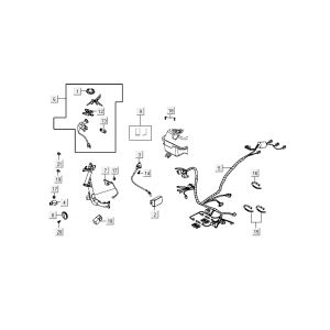 Elektrikteile Kymco Carry 4-Takt schwarz