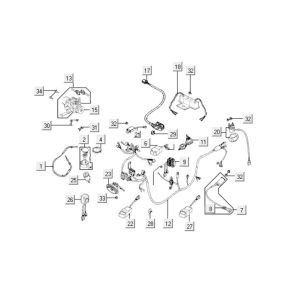 Elektrische Teile Kymco Grand Dink 250cc