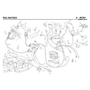 Elektrische Teile Rieju Rs2 gelb 2005 2-Takt